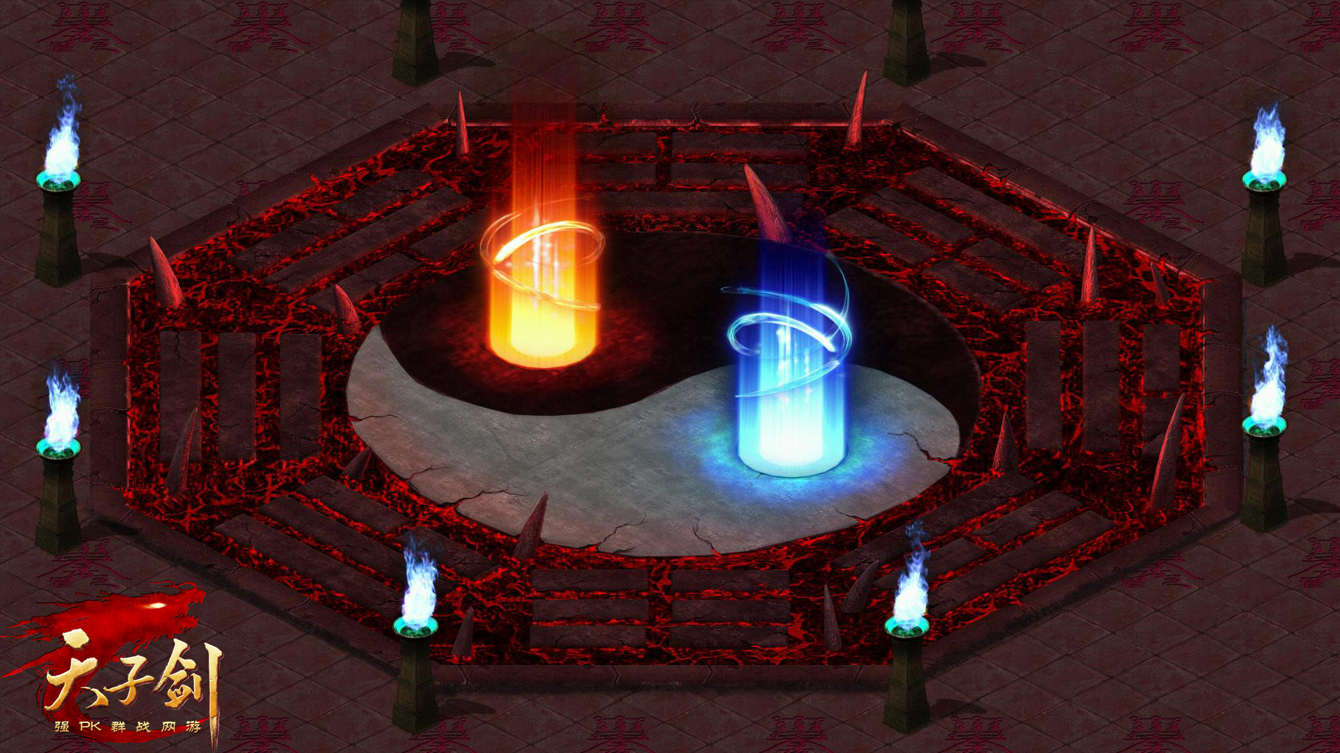 原画欣赏 - 伏魔殿